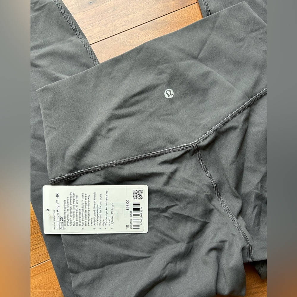 🍋NEW Lululemon Align 25” Tights Size 10